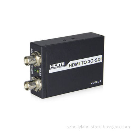 HDMI to SDI Converter with SRC Function, Power and Video Indicators